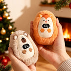 Ciepluś - Elektryczny Ogrzewacz do Rąk USB Pluszowy + Wyświetlacz